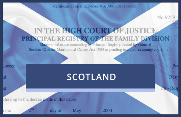 decree document divorce Copy of Divorce Decree a Scottish